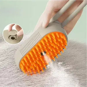 Cepillo de vapor 2x1 para perros y gatos