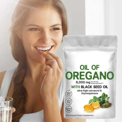 Aceite de Orégano & Comino Negro 6000 mg💊