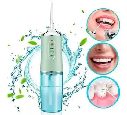 IRRIGADOR ORAL PORTÁTIL- USB limpieza profunda para brackets y la dentadura