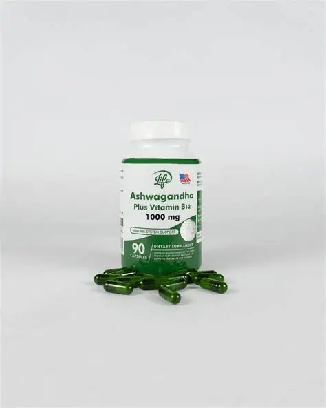 Ashwagandha + Vitamina B12 90 CAPSULAS