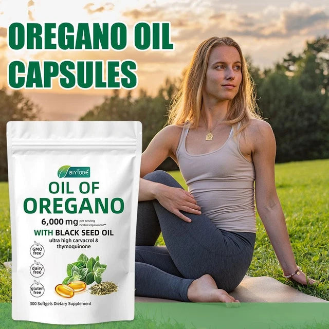 Aceite de Orégano & Comino Negro 6000 mg💊