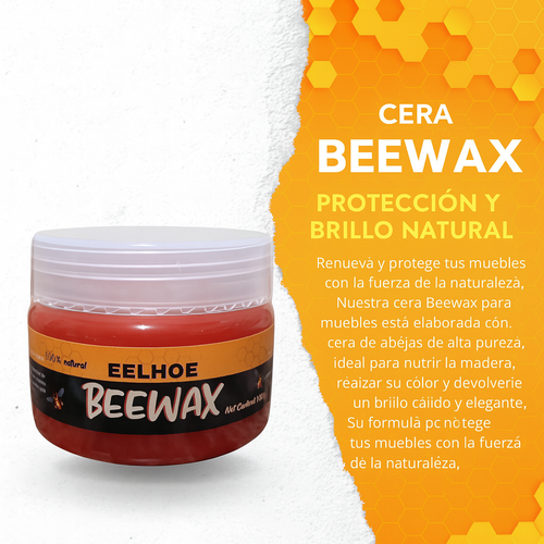 CERA BEEWAX- Quita rayones y da brillo a muebles de madera