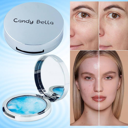 POLVO COMPACTO CANDY BELLA-cobertura mate y acabado luminoso -VIRAL TIK TOK