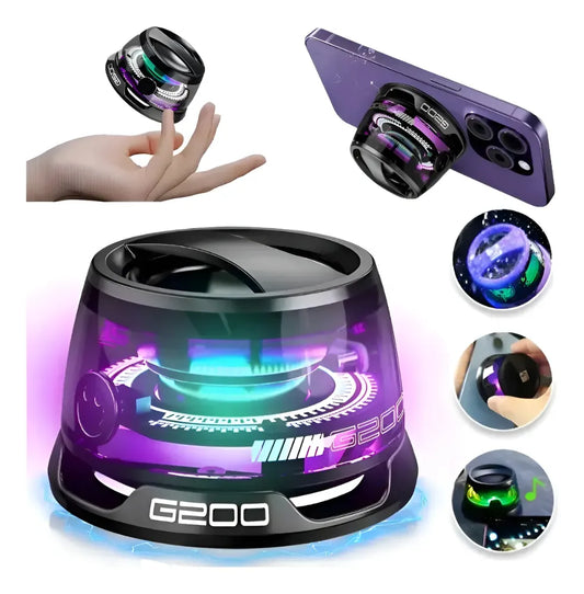 ALTAVOZ BLUETOOTH MAGNÉTICO MULTIFUNCIONAL G200 CON LUZ RGB, ALTAVOZ