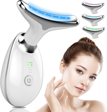 MASAJEADOR FACIAL DE 3 LUCES LED